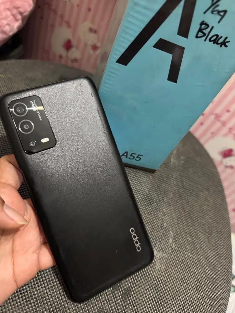 Oppo A55 4/64 Preloved Good Condition