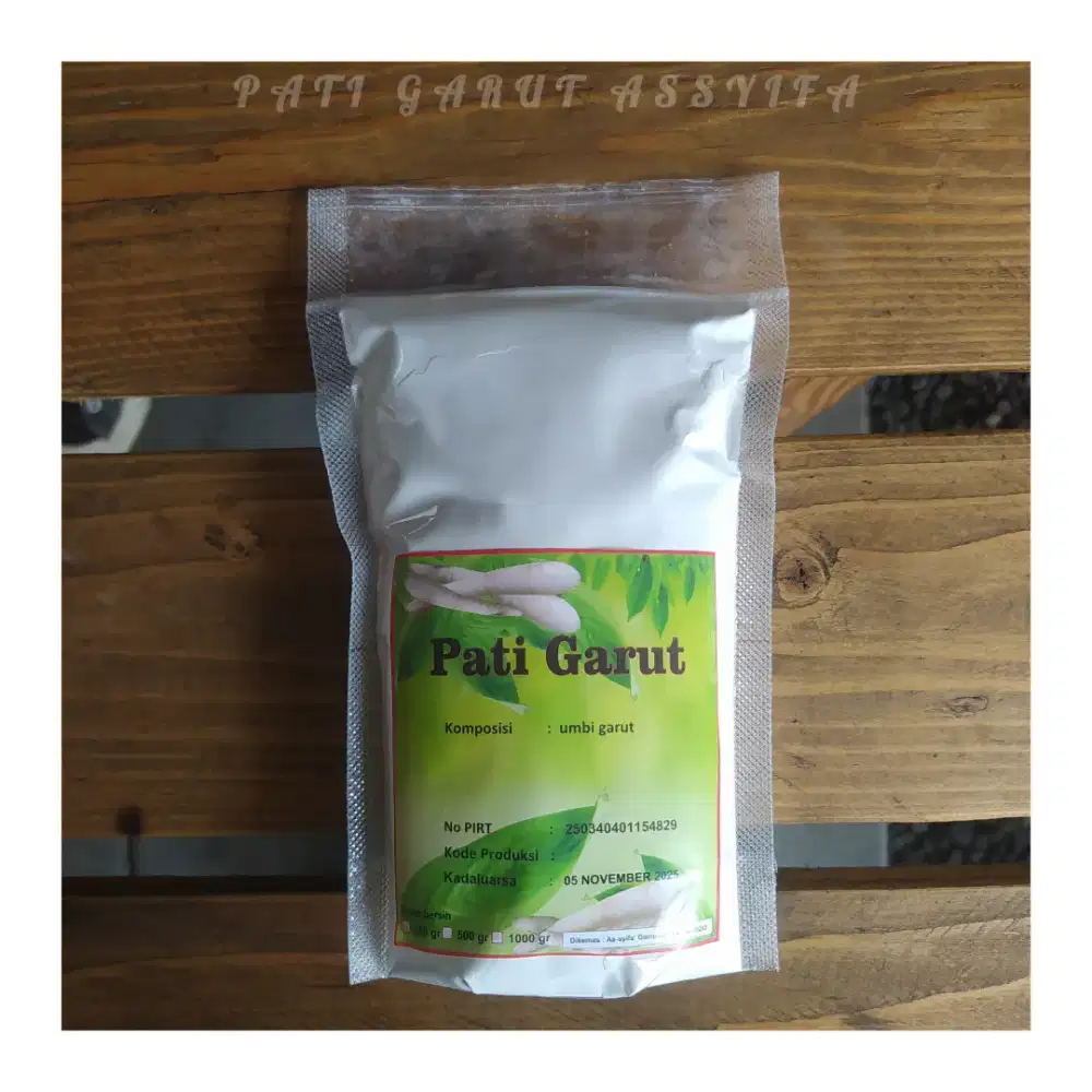Tepung Pati Garut Asli