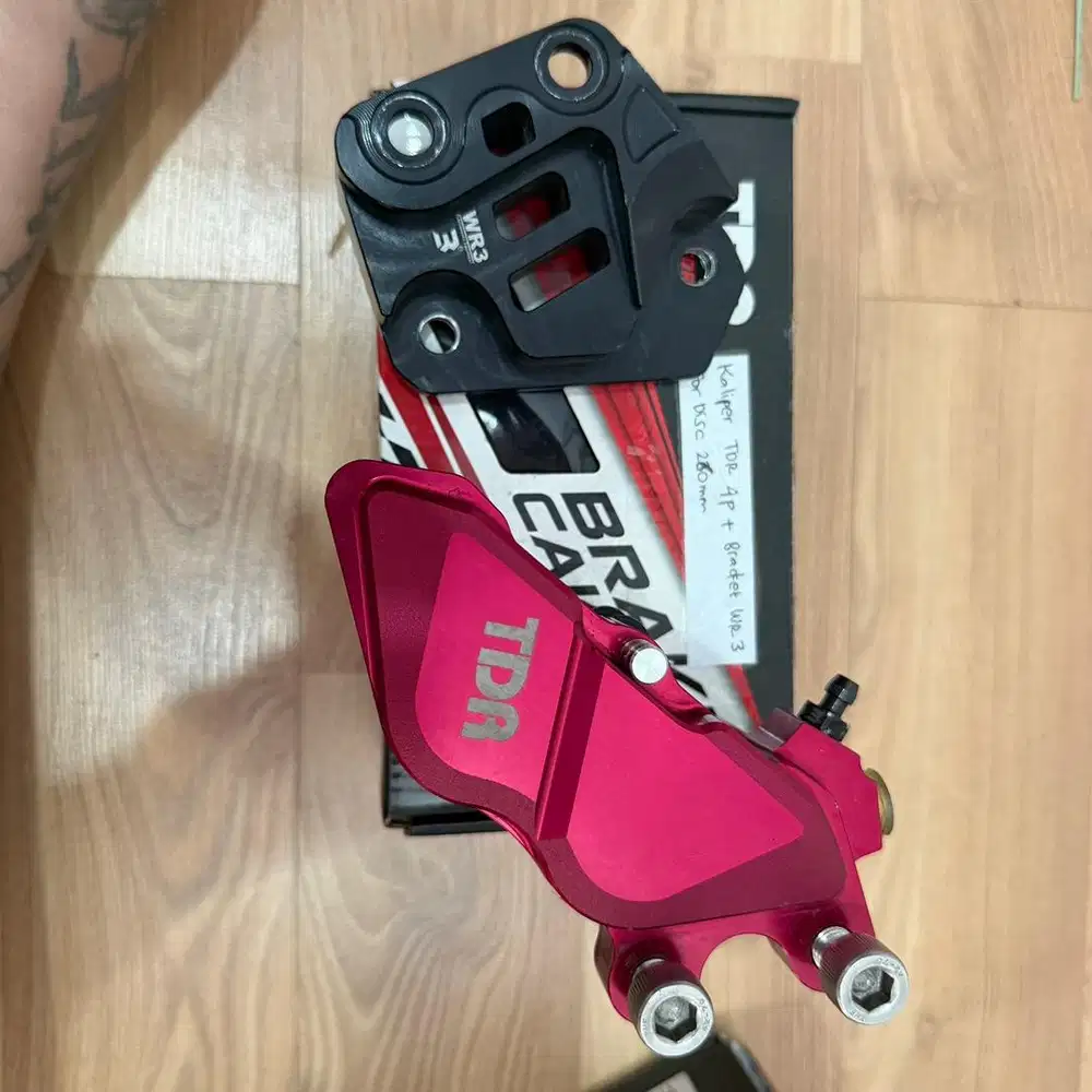 Kaliper 4p TDR plus Breket wr3 For new nmax sepakem brembo