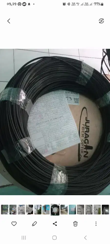 Kabel 12 core juragan 400m
