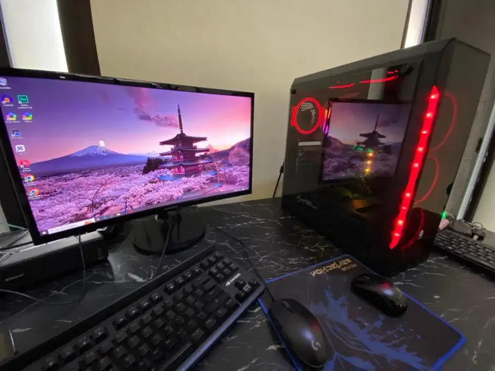 Pc gaming jarang dipakai GTX 1050 Ti