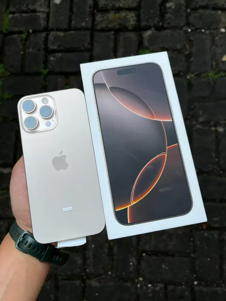 iphone 16 Pro Max 256Gb iBox Bh 100% bisa tt
