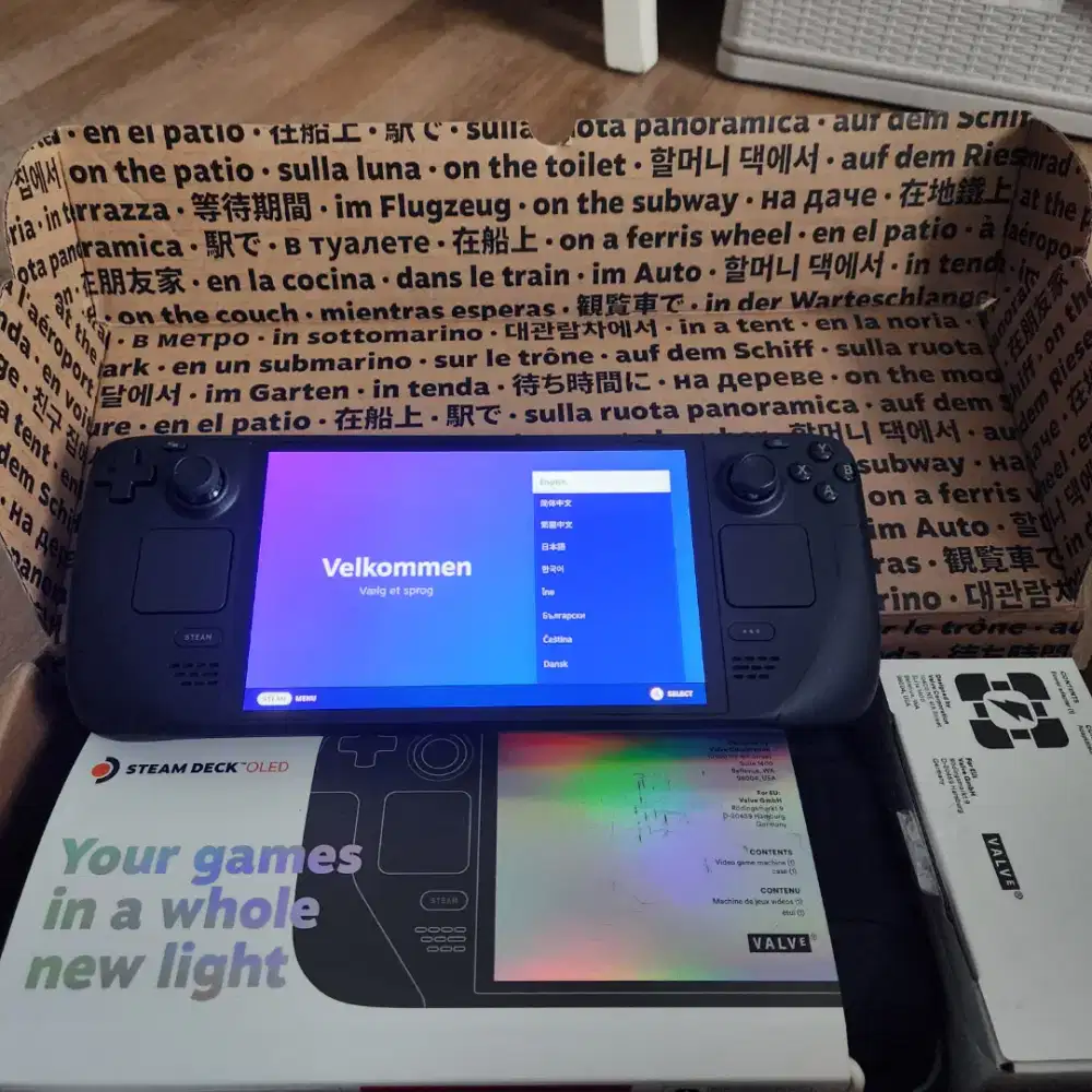 Steam Deck Oled 512gb mulus