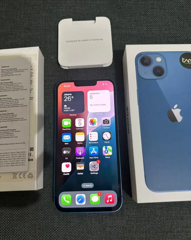 IPhone 13 256gb Ibox Fullset Mulus