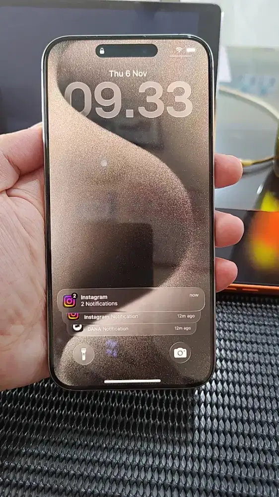 Iphone 15 pro max 256 ibox natural titanium