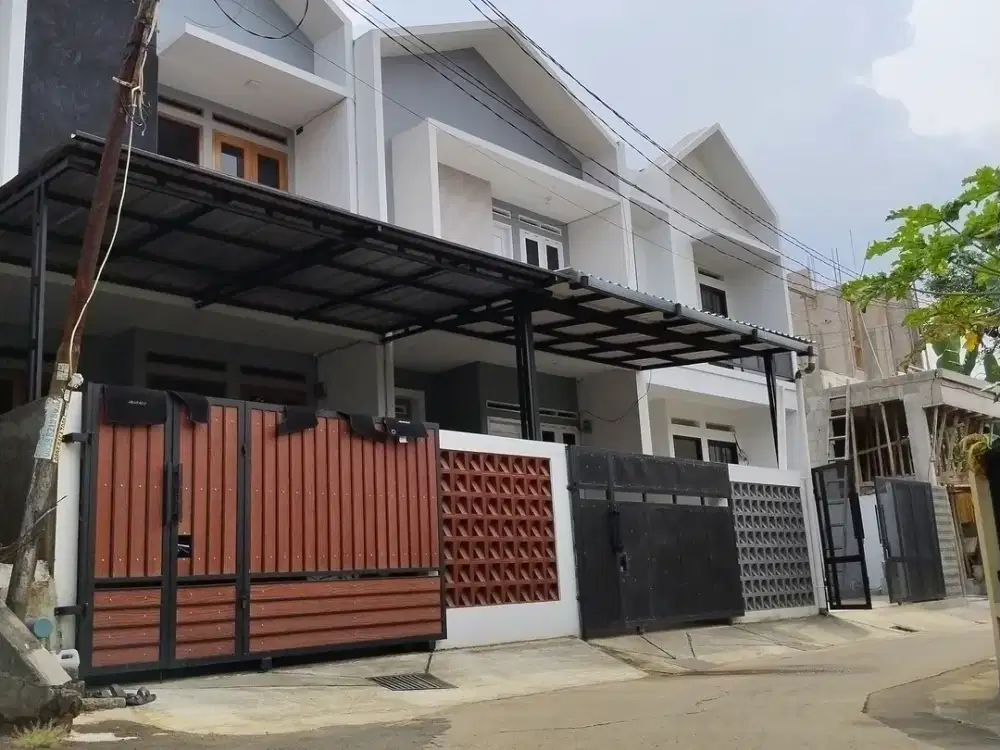 FOR SALE!! RUMAH BARU SIAP HUNI DEKAT TOL JATIASIH BEBAS BANJIR
