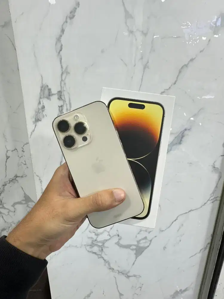 Iphone 14 pro 256GB gold ex ibox mulus