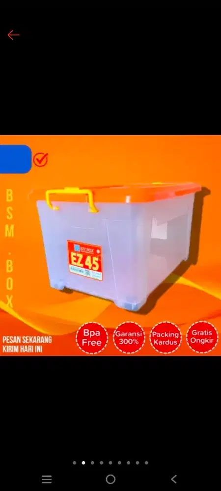 Prelove barang barang sisa dagangan toko