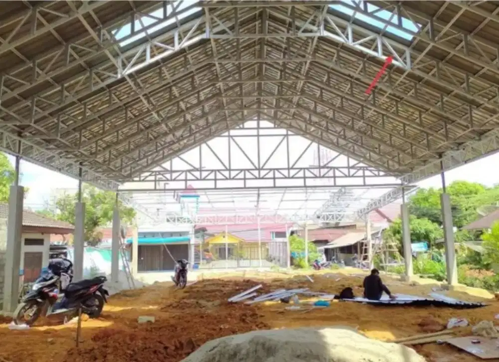 Kanopi rumah gudang sorum