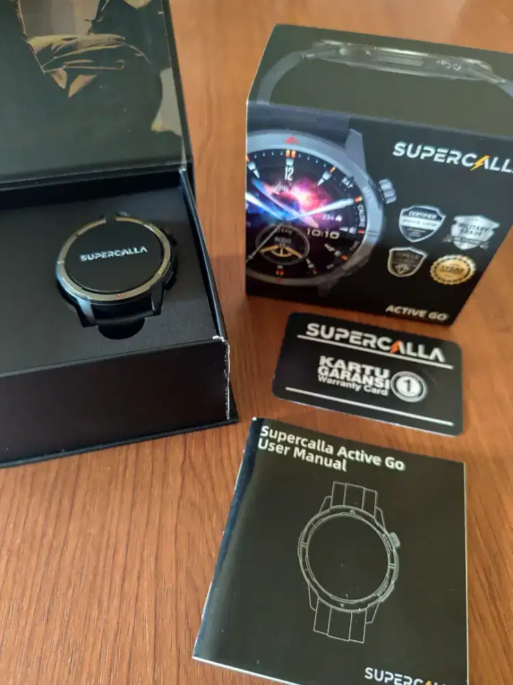 Smartwatch Supercalla Active Go (Jam Tangan Sport & Outdoor)