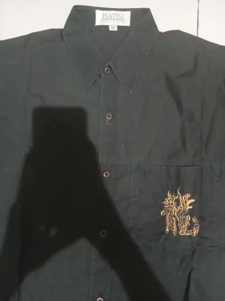 Kemeja Hitam Pria MURAH Bandung