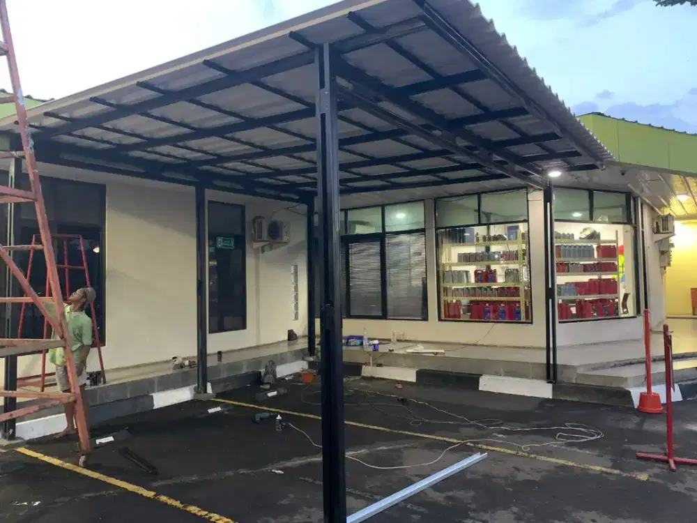 Kanopi rumah gudang sorum