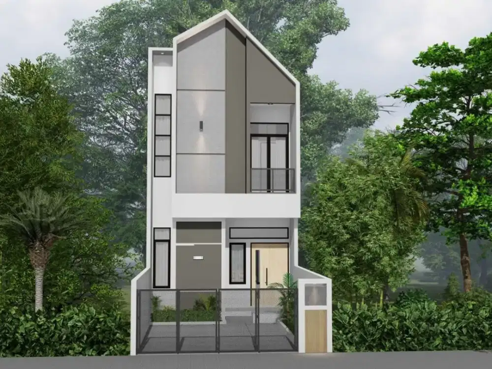 Jual Rumah MEWAH Mustikasari Mustikajaya Bekasi Kota 2,5 Lantai +ROOFTOP MURAH [ALBAYT]