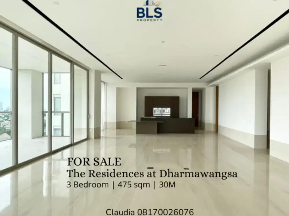 FOR SALE Apartment The Residences at Dharmawangsa 3BR