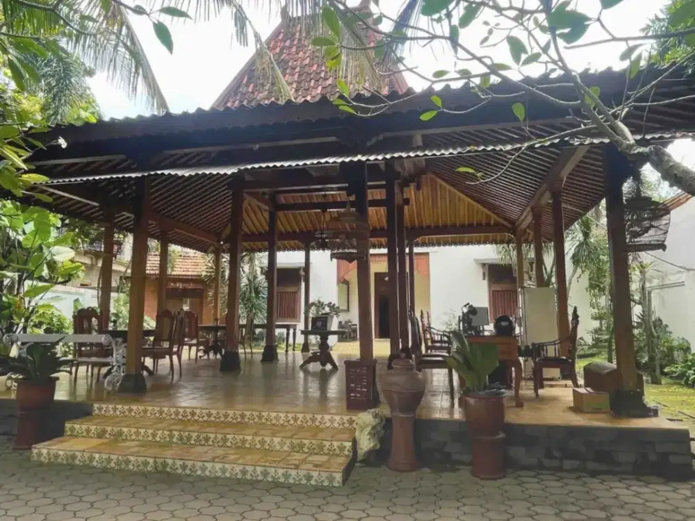 LANGKA DIJUAL HERITAGE TERBAIK JOGJAKARTA BERNUANSA JAWA KLASIK FULL FURNISH DEKAT PUSAT KOTA DALAM RINGROAD
