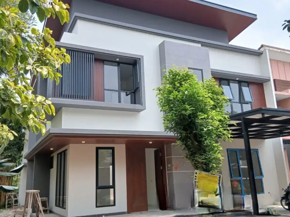 DIJUAL RUMAH BARU NATURALE 2 LANTAI SIAP HUNI Foresta Raya BSD