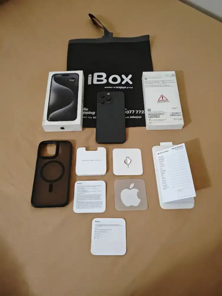 Iphone 15 Pro max 256gb IBOX Resmi normal original