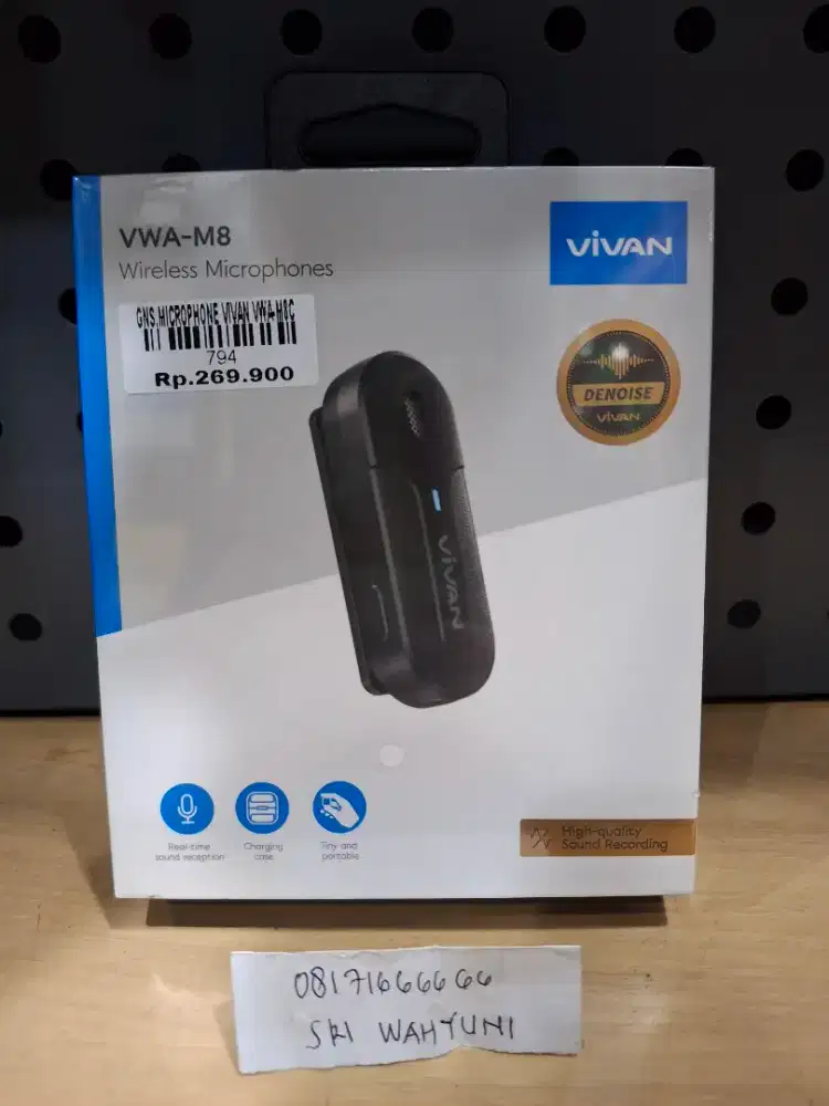 MICROPHONE VIVAN VWA M8C ATLANTIS DAHSYAT