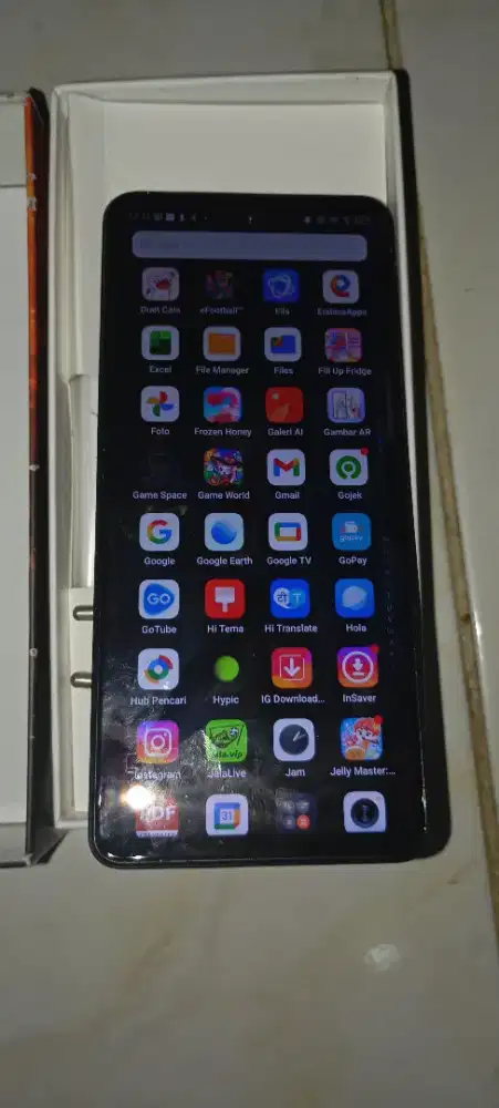 Hp techno pova  5 ram 8/256 GB full set second normal jaya no minus