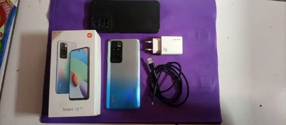 redmi 10 ram 6 /128 komplit