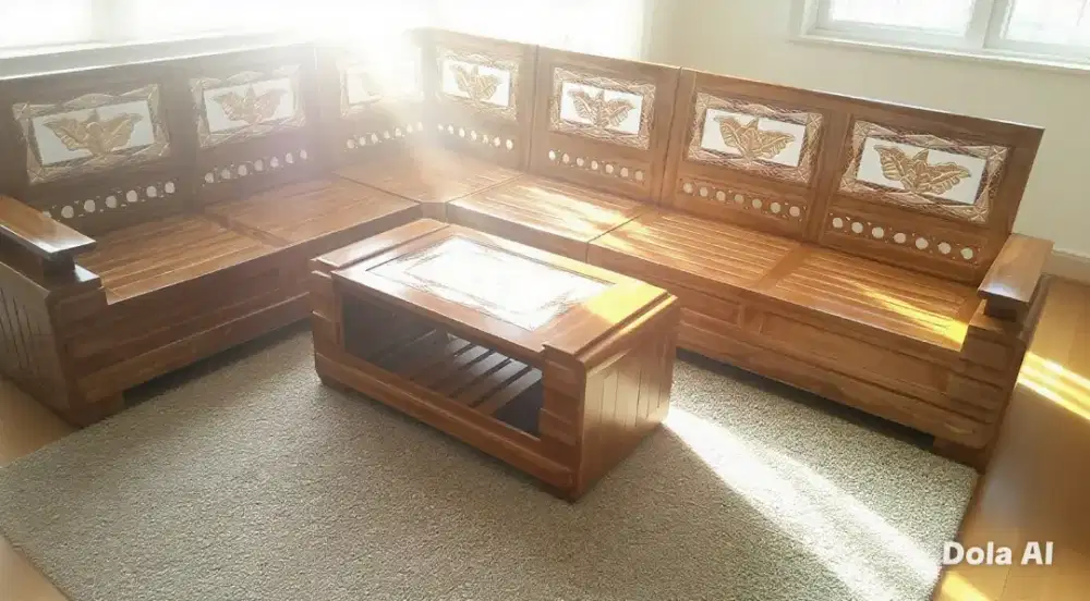 Meja kursi minimalis