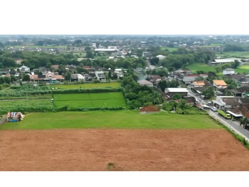 Tanah Tepi Jalan Banguntapan Bantul, Bangun Rumah Sendiri Lebih Murah