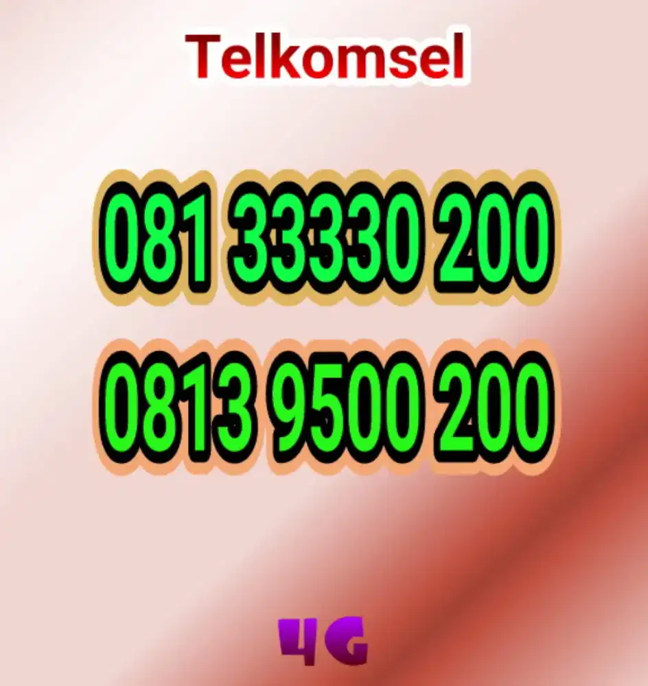 Nomer perdana simpati 11angka super rapi