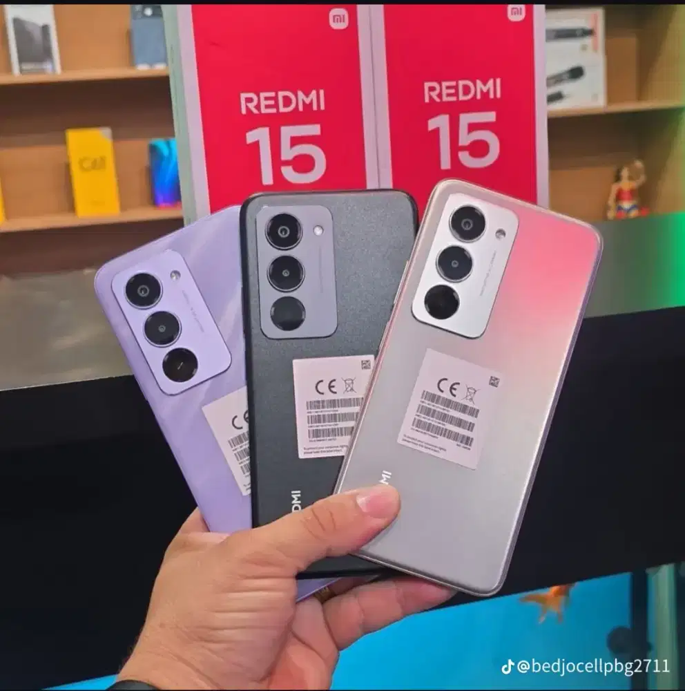 Ready redmi 15 Bisa bayar pakai Payletter