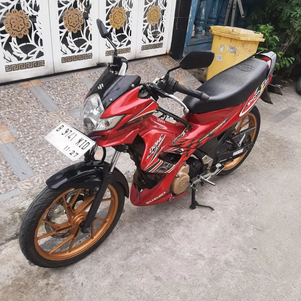 Suzuki Satria FU 2012 ss lengkap mesin bagus plat Bekasi Kota