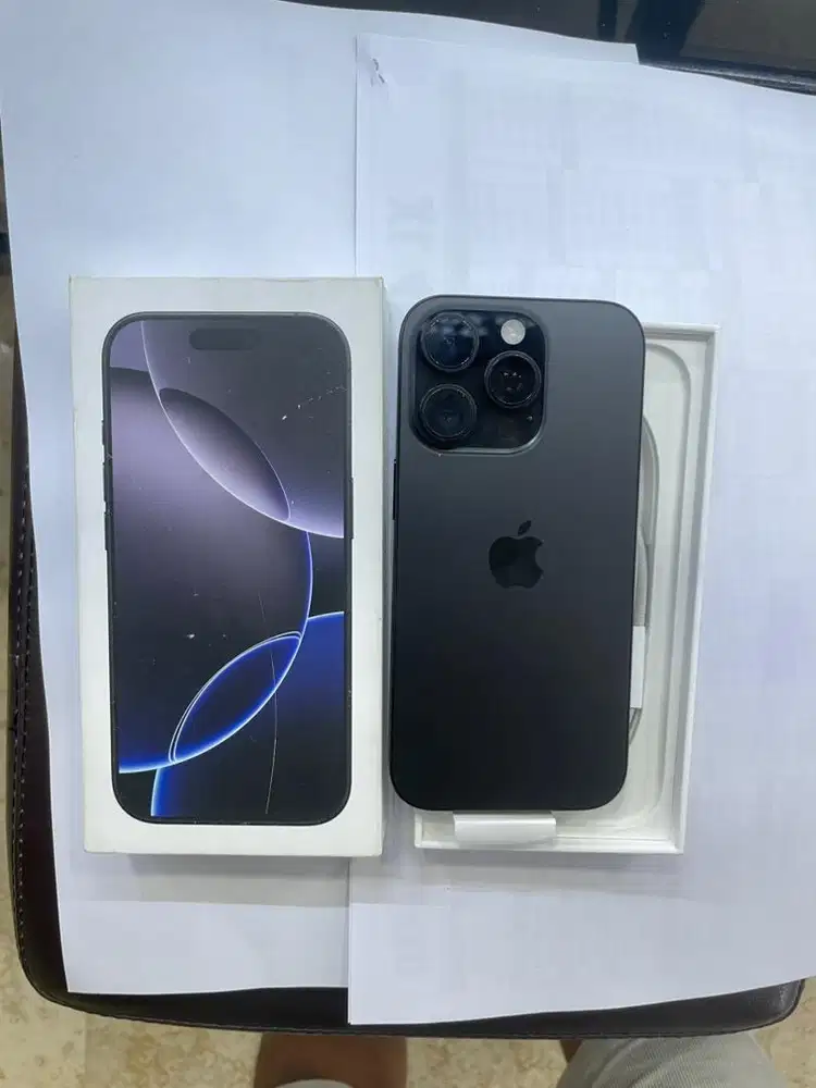 (ibox) iphone 16 pro 256gb resmi bekas
