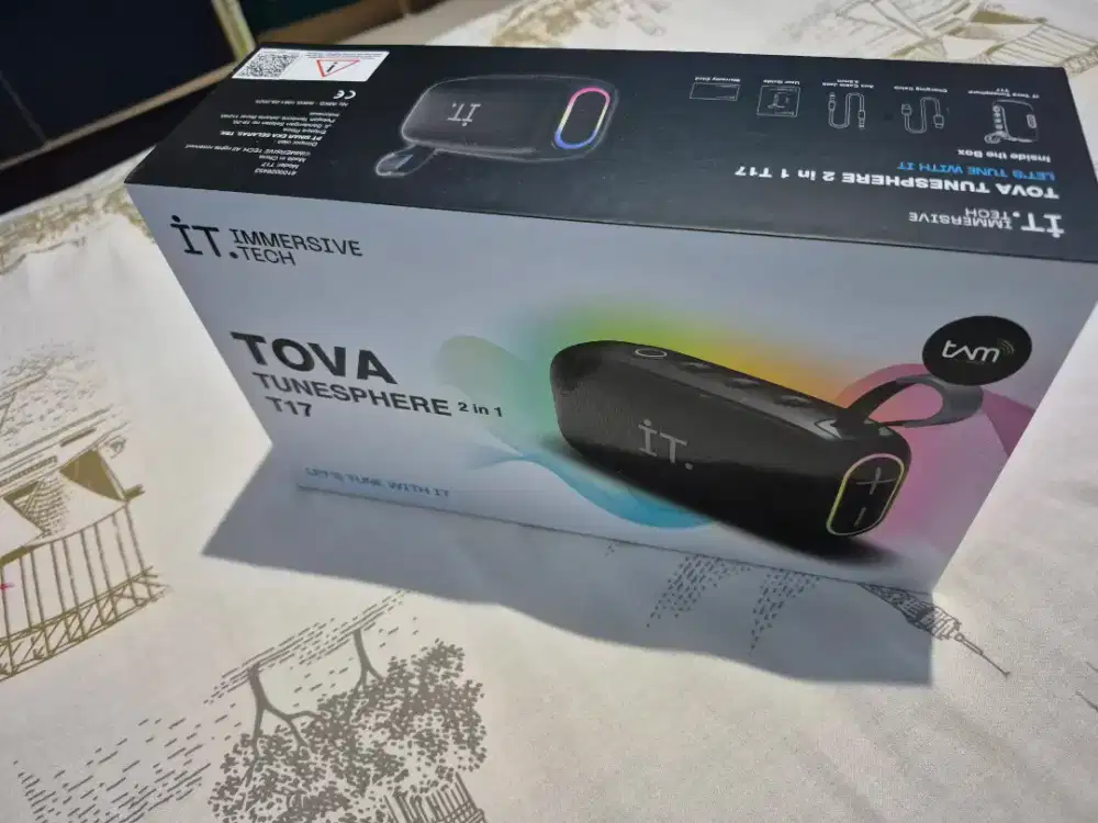Tova Tunesphere T17 2in1murah