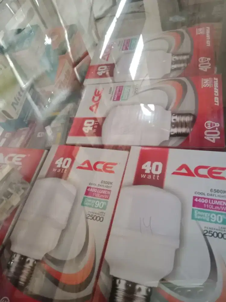 Lampu rumah / jalanan merk ACE 40 waat
