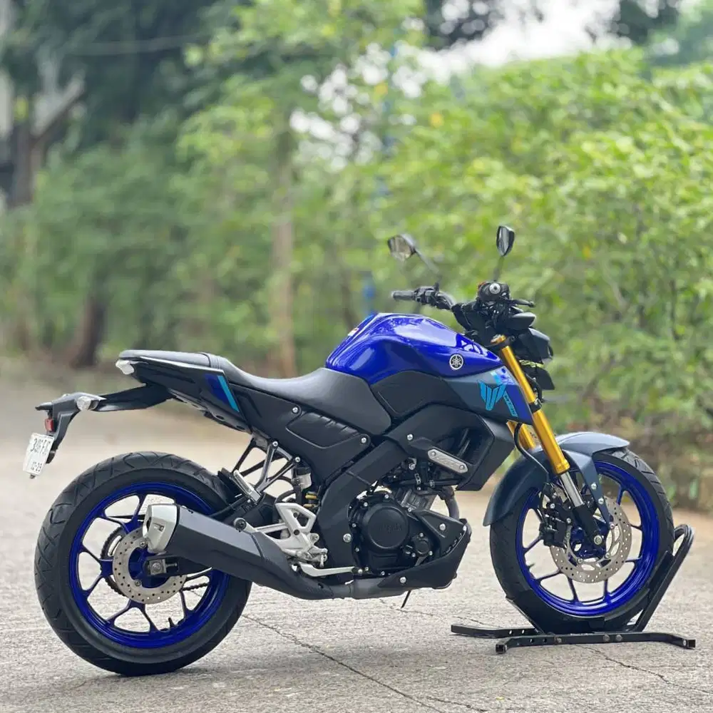 KM 6K AJA! YAMAHA MT15 BIRU 2023 PAJAK PANJANG SIAP GASPOL