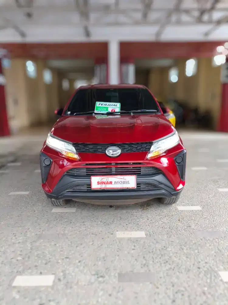 Daihatsu Terios 2024 tipe x manual warna merah plat DA