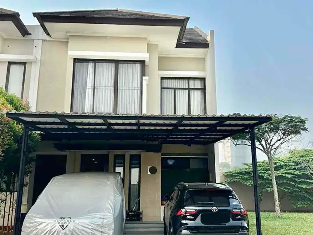 Dijual Rumah design Mewah Cluster Illustria Eminent BSD Full renov
