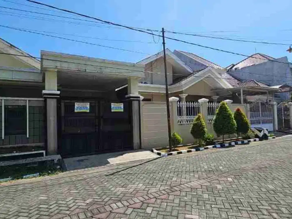 Dijual Rumah Jl. Satelit Indah, Kel. Tanjungsari, Kec. Sukomanunggal, Surabaya
