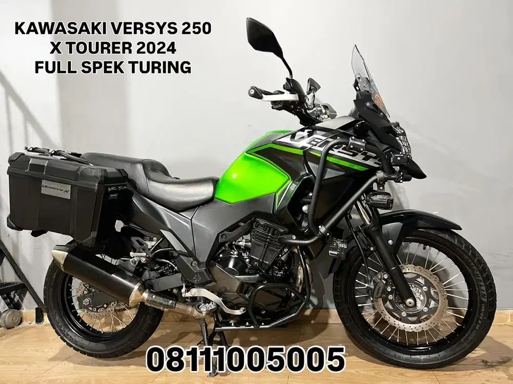 FULL SPEK MEWAH , KAWASAKI VERSYS 250 X TOURER TH 2024 ISTIMEWA
