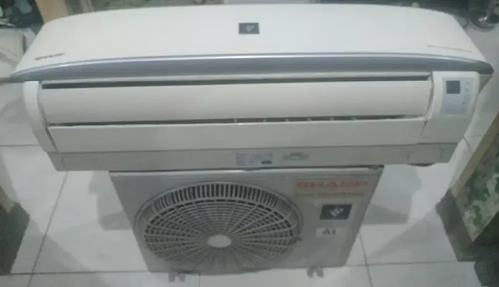 AC SHARP INVERTER 1 PK #R410# Orisinil LowWatt Dingin Sekali Dan Bagus