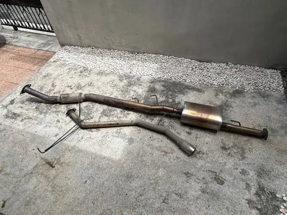 Knalpot Full Exhaust Toyota Voxy Custom by Indojaya Knalpot