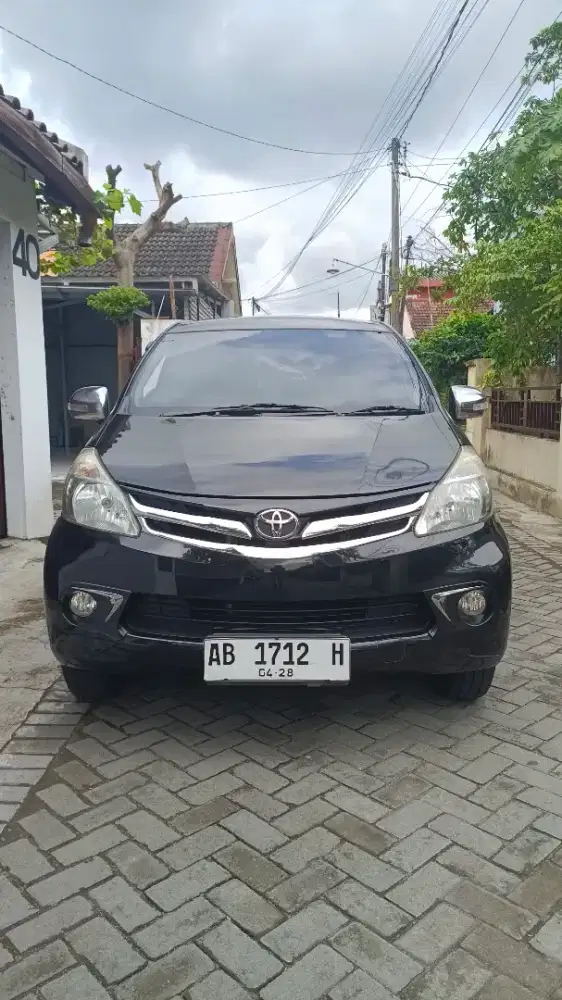 Avanza G mt 2013 AB Asli