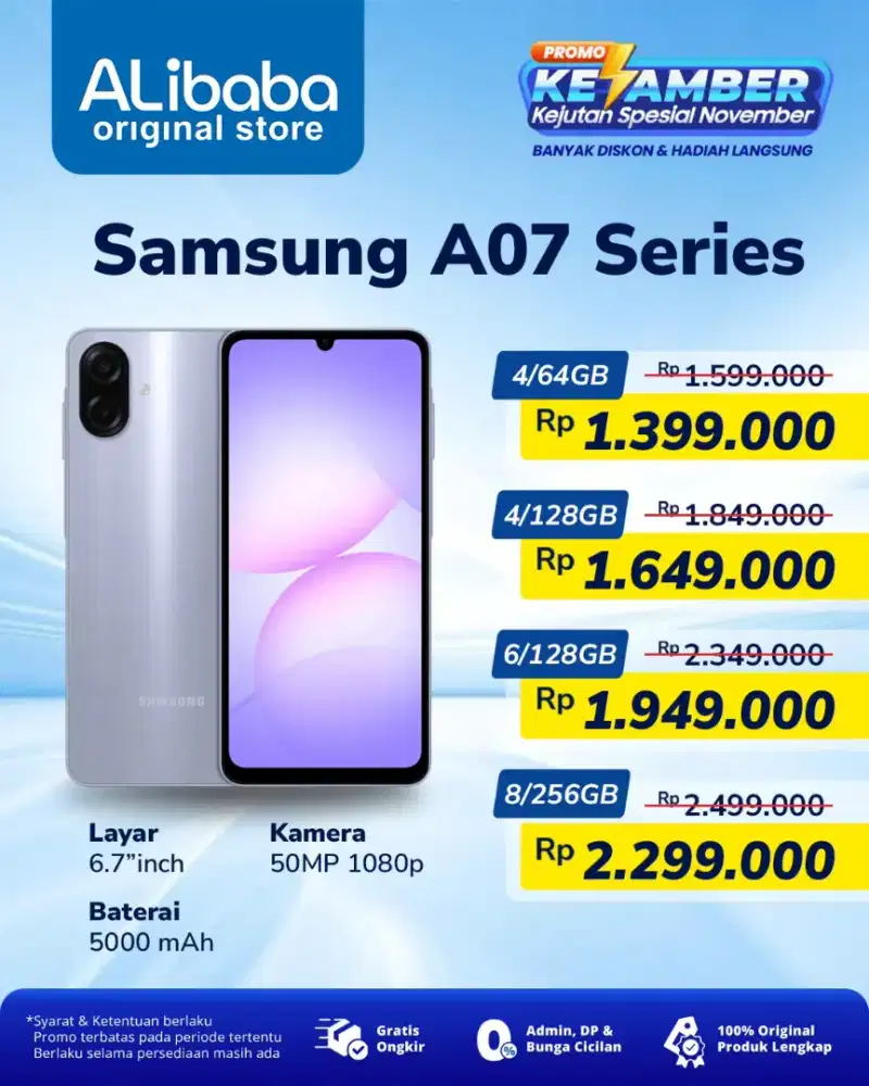 Samsung A07 Ready Stock