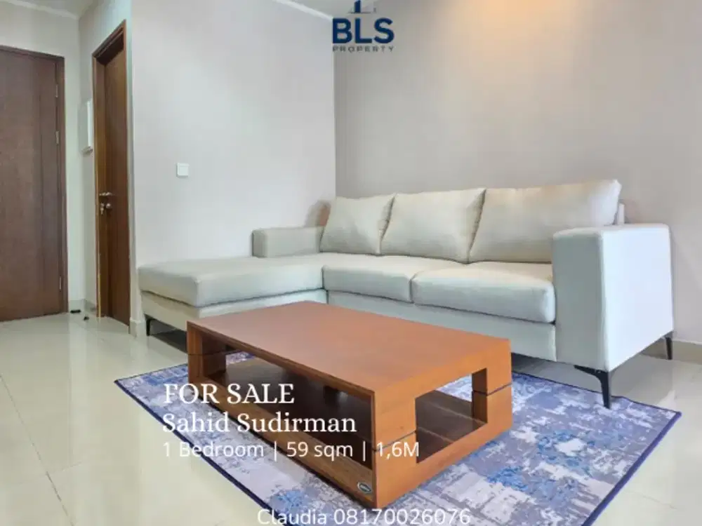 FOR SALE Apartment Sahid Sudirman 1BR