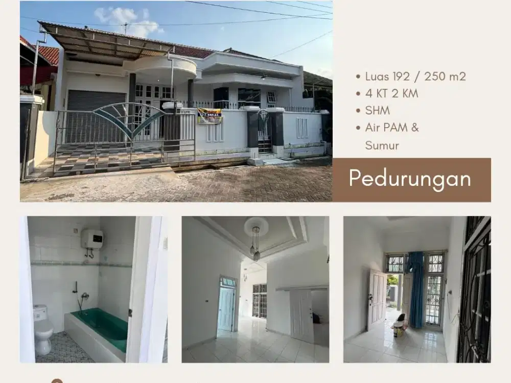 Rumah Luas Siap Huni Mahesa Mukti Pedurungan