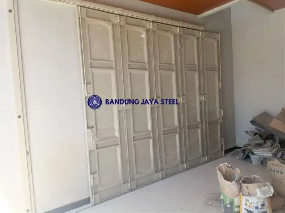 Pintu Besi Sliding Ruko & Garasi, Model Beragam Berkualitas Terpercaya