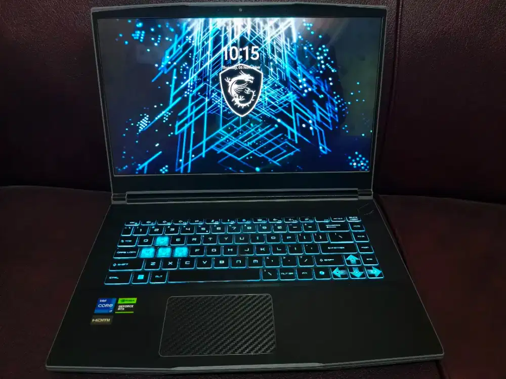 LAPTOP MSI THIN 15 B12UC i7 12th RTX 3050i (8/512)