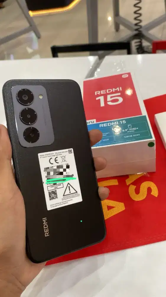 REDMI 15 . Bisa kredit tanpa dp cicilan upto 24bln