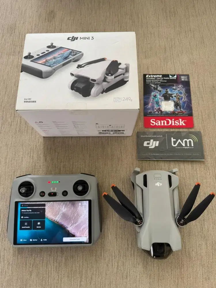 Drone DJI Mini 3 (DJI RC) Garansi Resmi TAM