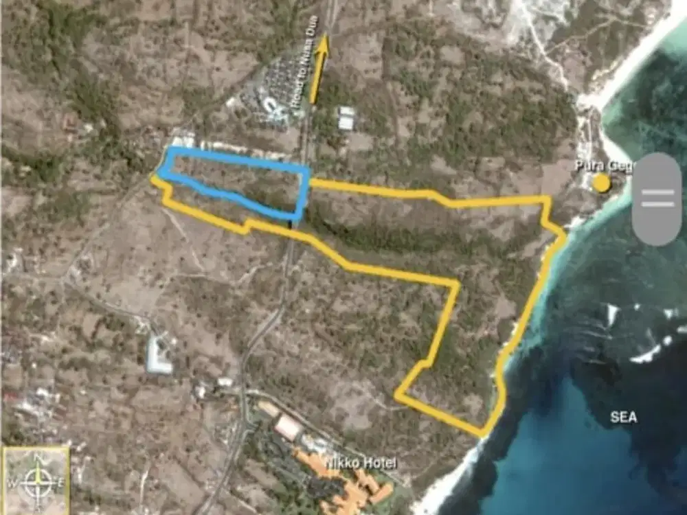 FOR SALE – LAHAN INVESTASI STRATEGIS DI KAWASAN WISATA NUSA DUA SELATAN, BALI