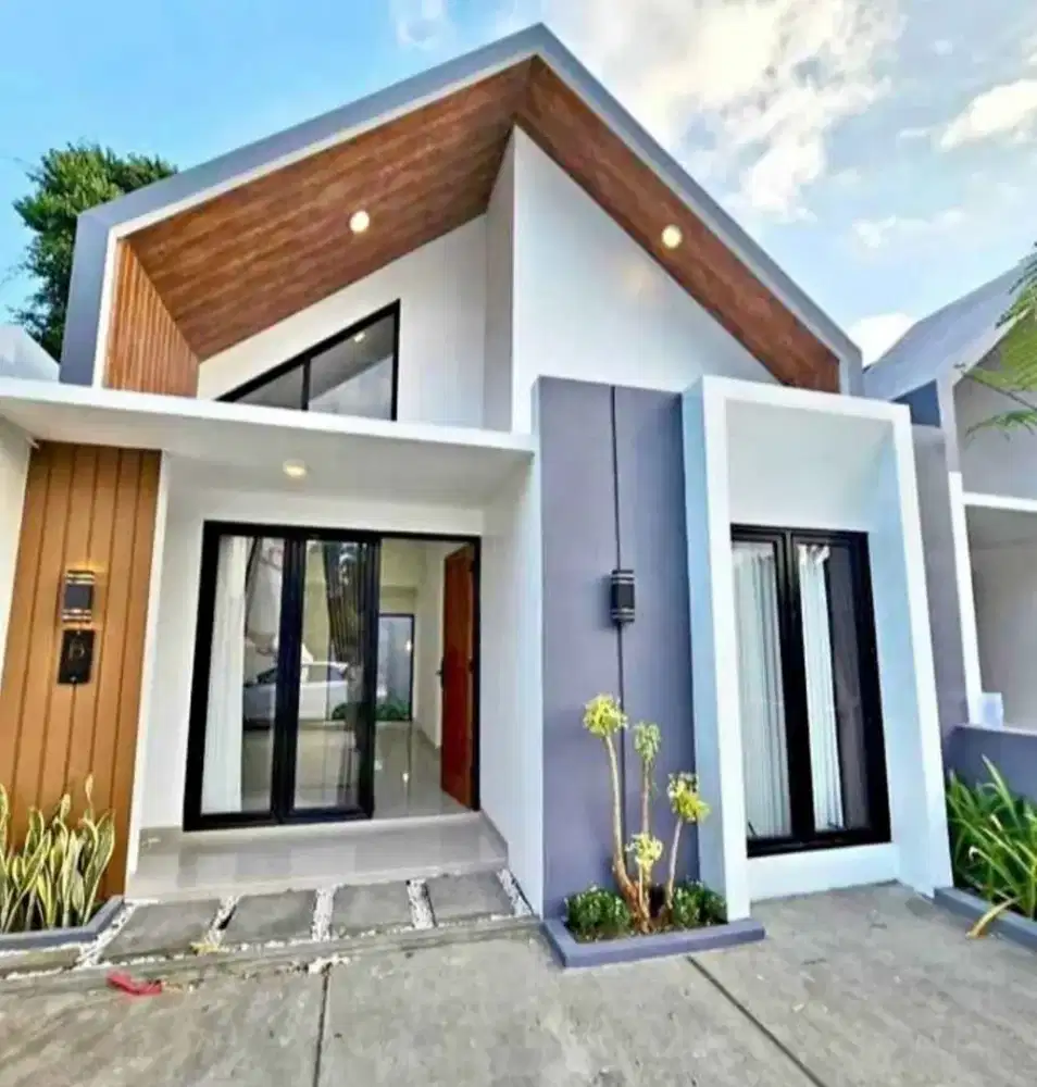 Rumah idaman cluster dekat stasiun KRL Depok