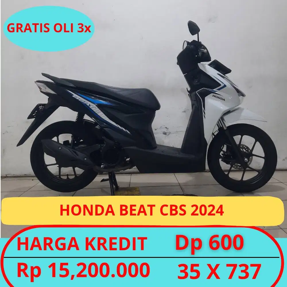 Honda Beat Cbs 2024 Dp Murah Hanya 600 Ribu